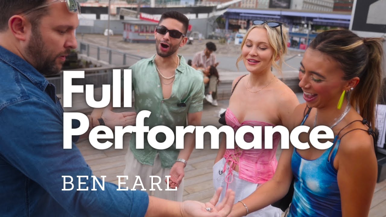 Unbelievable Ring Trick by Ben Earl (Live Performance)