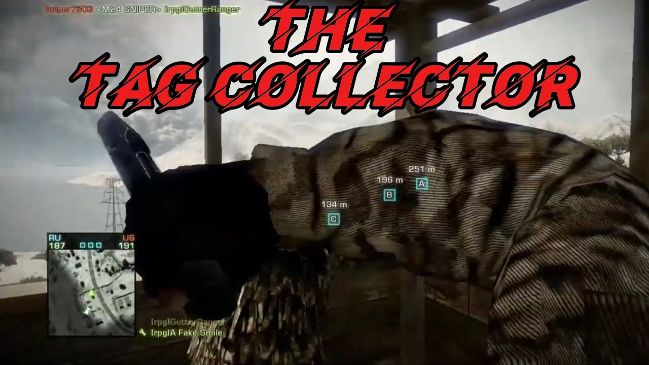 The Tag Collector - A Bad Company 2 Knife Montage