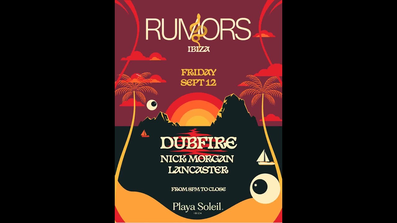 Dubfire - 12-Sep-2025 Live @ Rumors, Playa Soleil, Ibiza