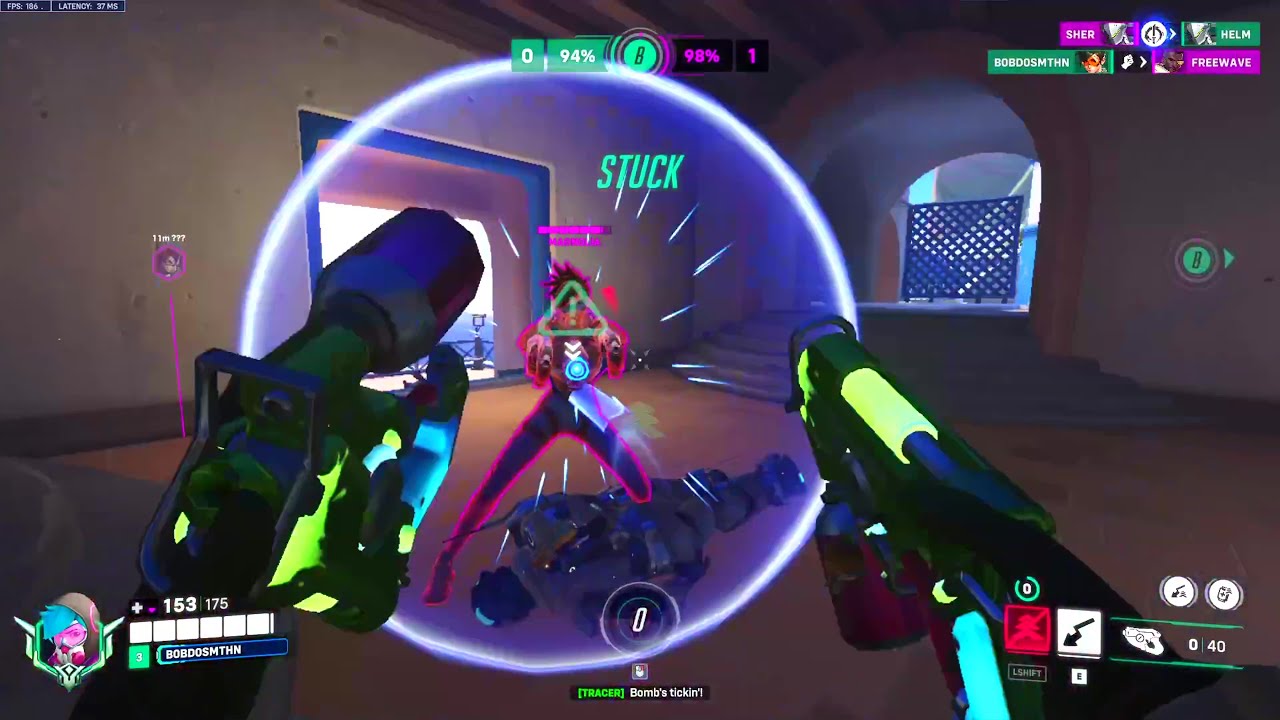 cheating on tracer (apparently)