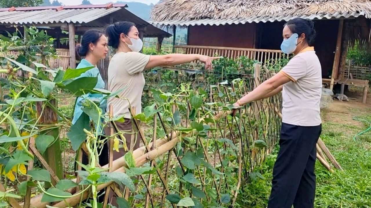 Unable to swallow her anger, Mrs. Hoc went back down to find Chinh's mother