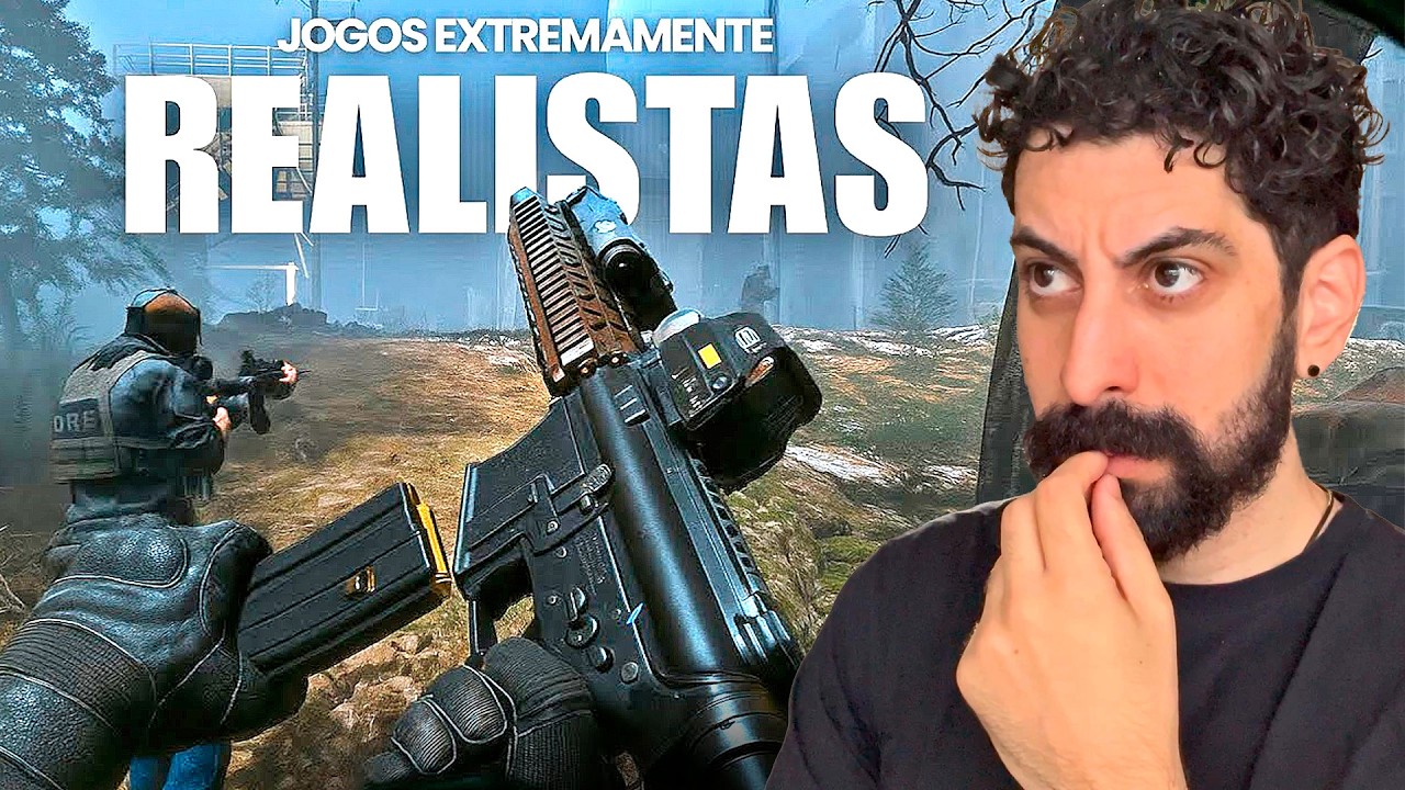 Esses jogos são TÃO REAIS que chegam a ASSUSTAR! [REACT]