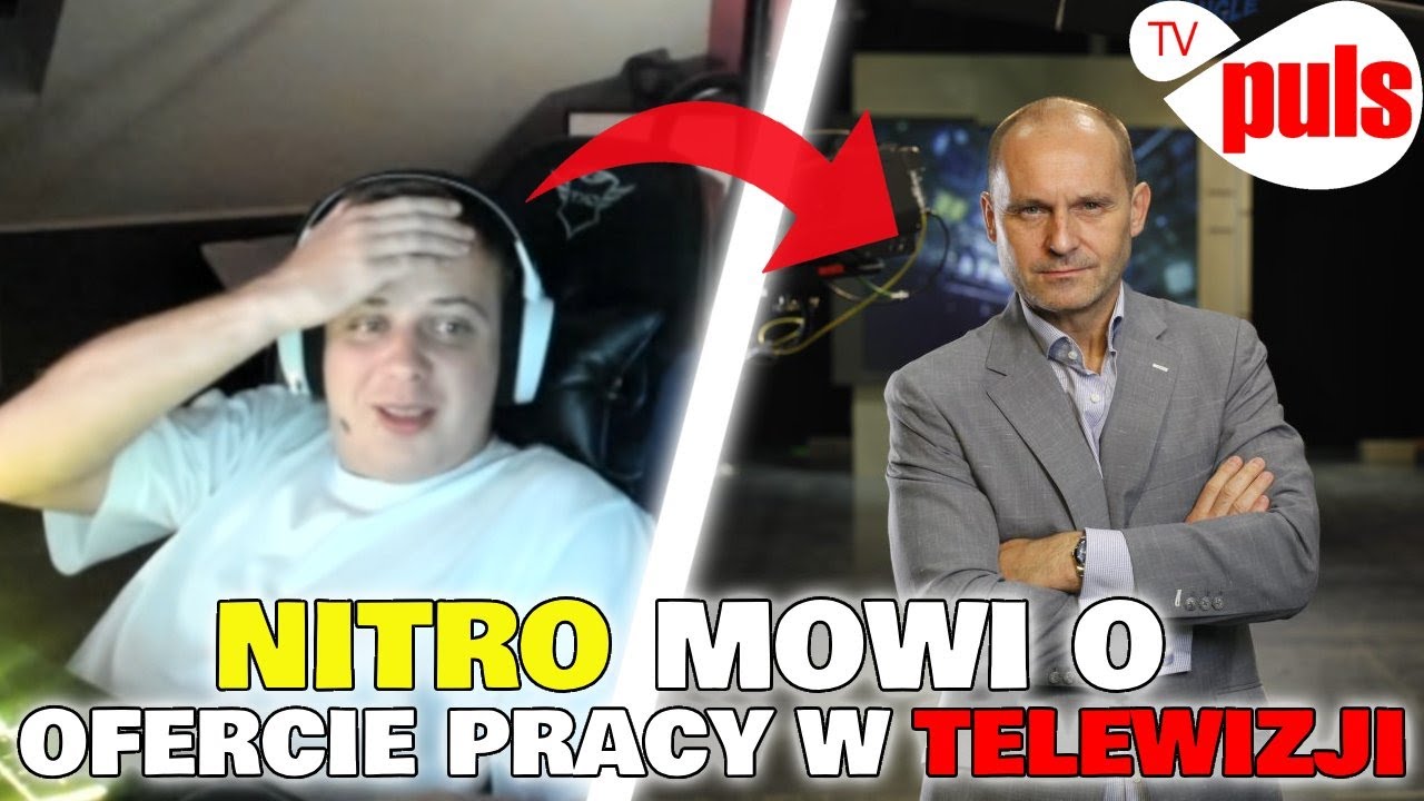 NITRO O OFERCIE PRACY W TELEWIZJI PULS - CZY ZAGRA W SERIALU?