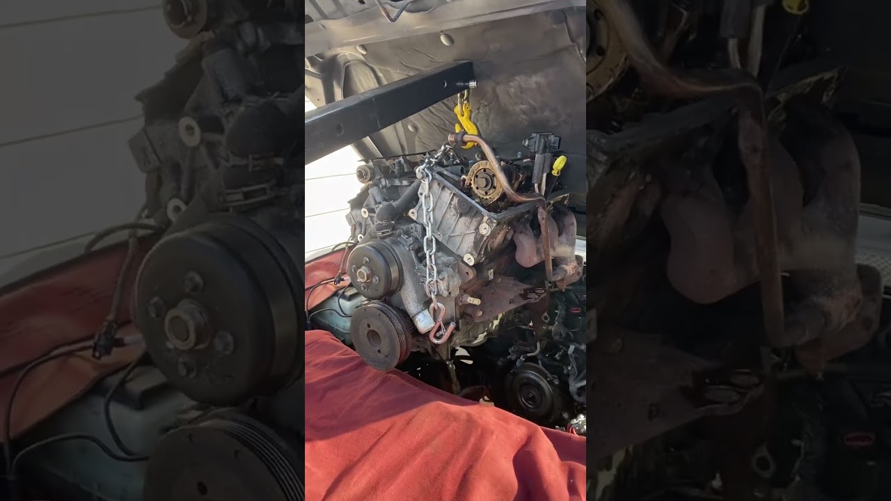 Ford Ranger motor removal
