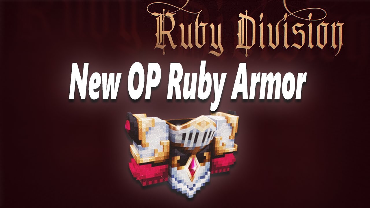 Pixel Gun 3D | Обзор Ruby Armor