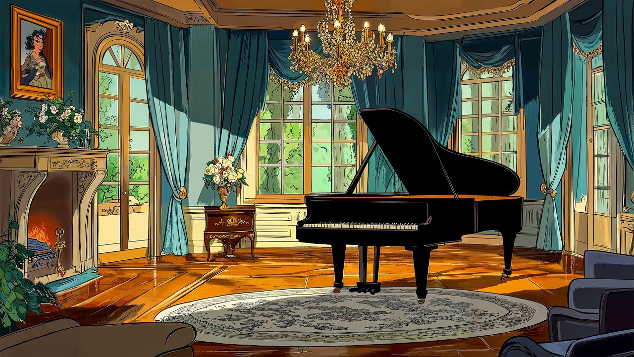 it's 1950 calm days with oldies playing in another room (relax/study/sleep) 🍂