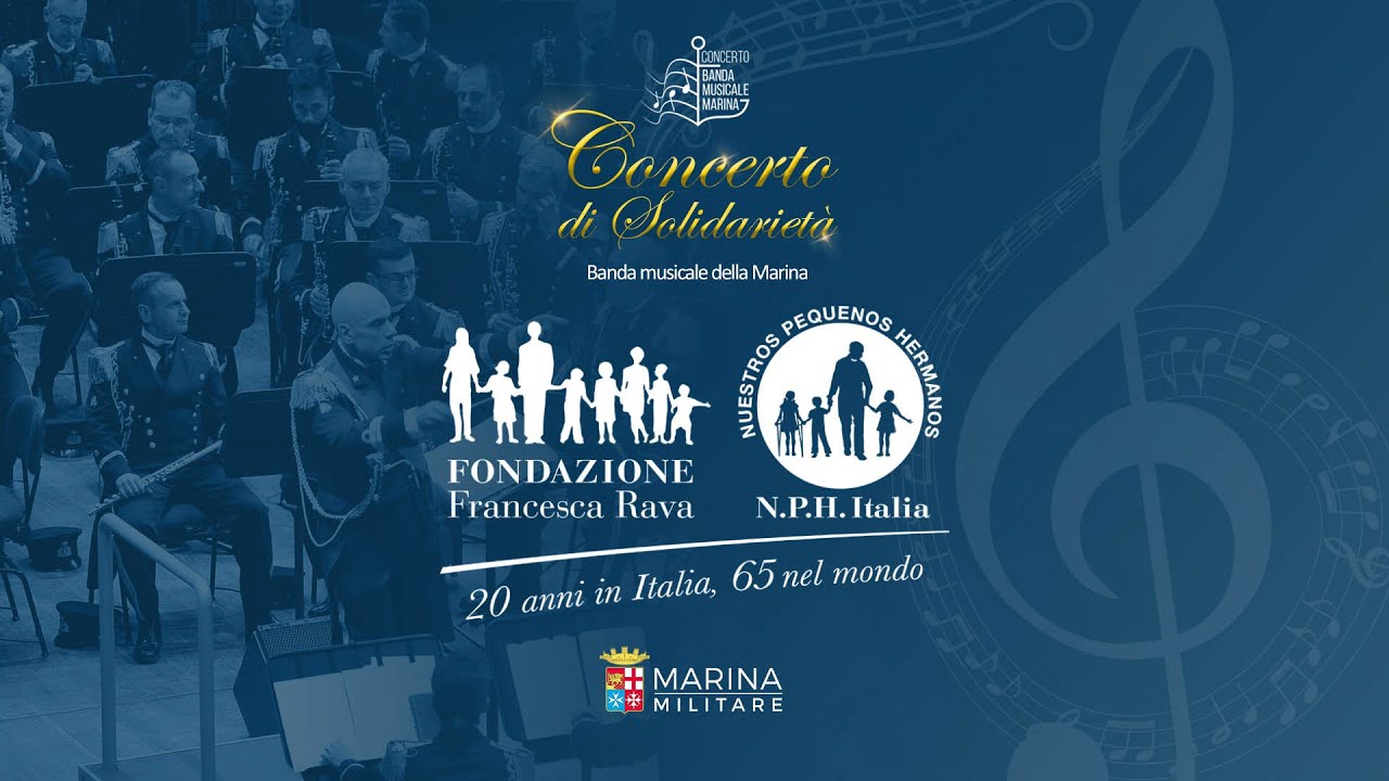 Concerto di solidarietà della Banda Musicale della Marina Militare 2022