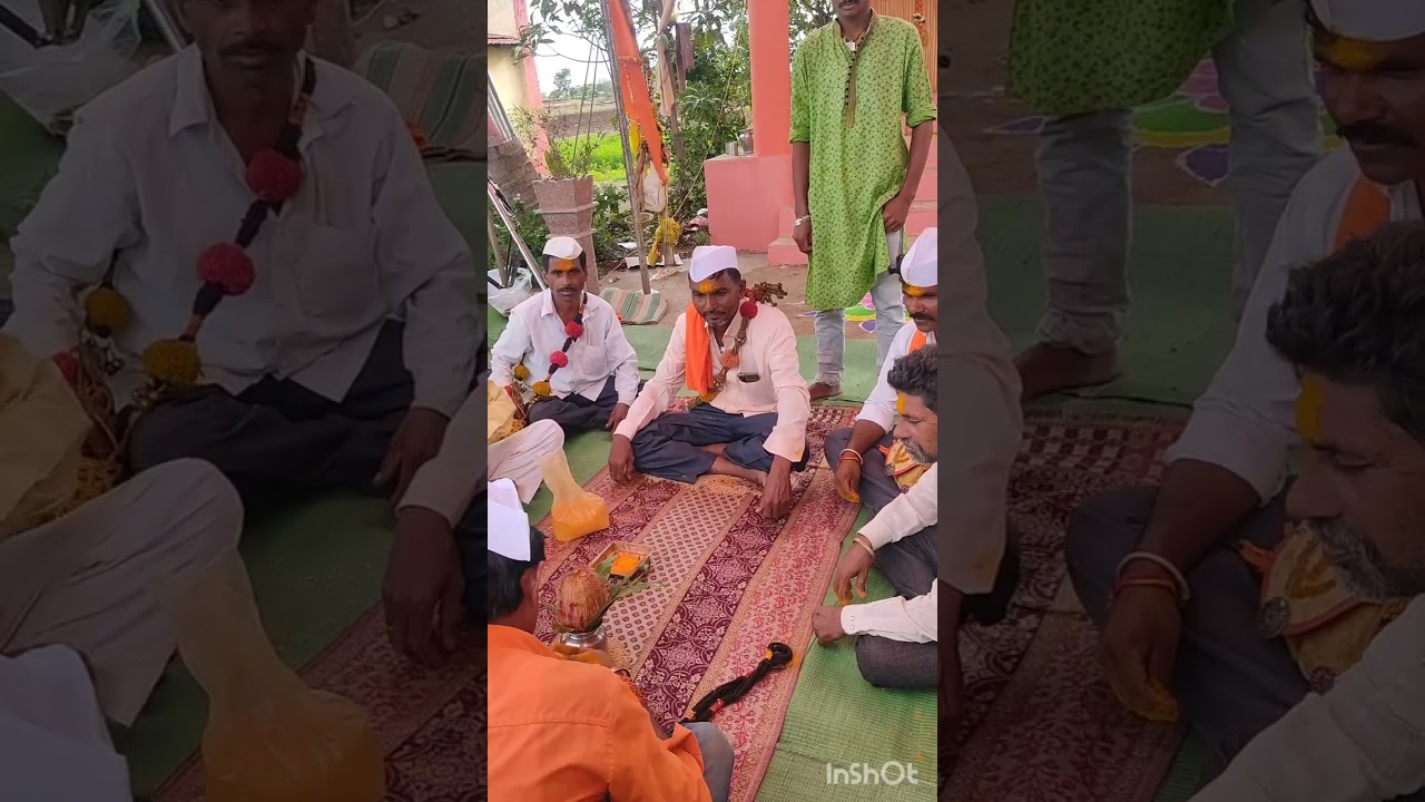 गुरूभंडारी कार्यक्रम,असा होतो,,बघा🙏परशा वाघ्या यांचा मोठेभाउ आप्पा यांच्या हस्ते भंडारीचा कार्यक्रम