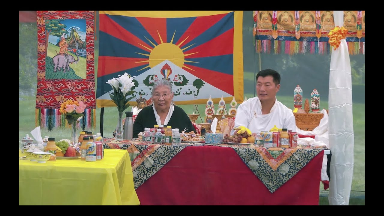 Gratitude to Dr. Lobsang Sangay, his Mom’s birthday, organized by Tibetan Khyungpo Community.