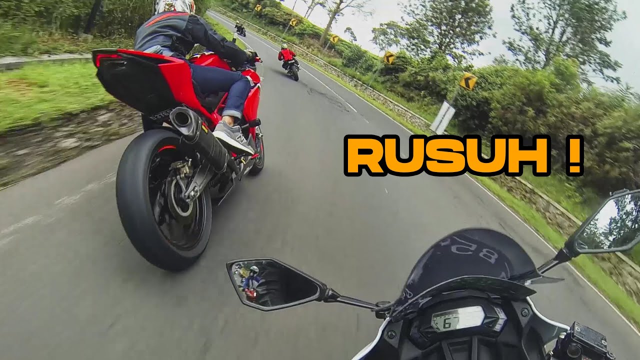 Cornering Lembang Bareng CBR 250, R25, Ninja 250