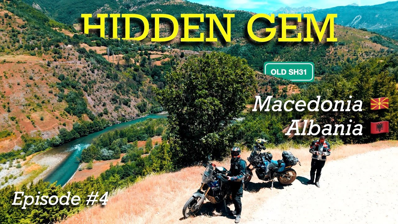 ALBANIA SH31: Perfect OFFROAD MOTORBIKE ADVENTURE 🇲🇰 🇦🇱 | W.BALKANS Ep.4