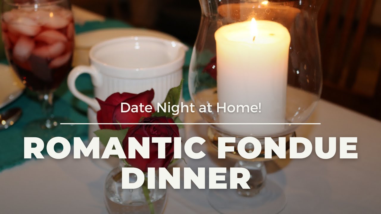 Romantic Fondue Date Night at Home