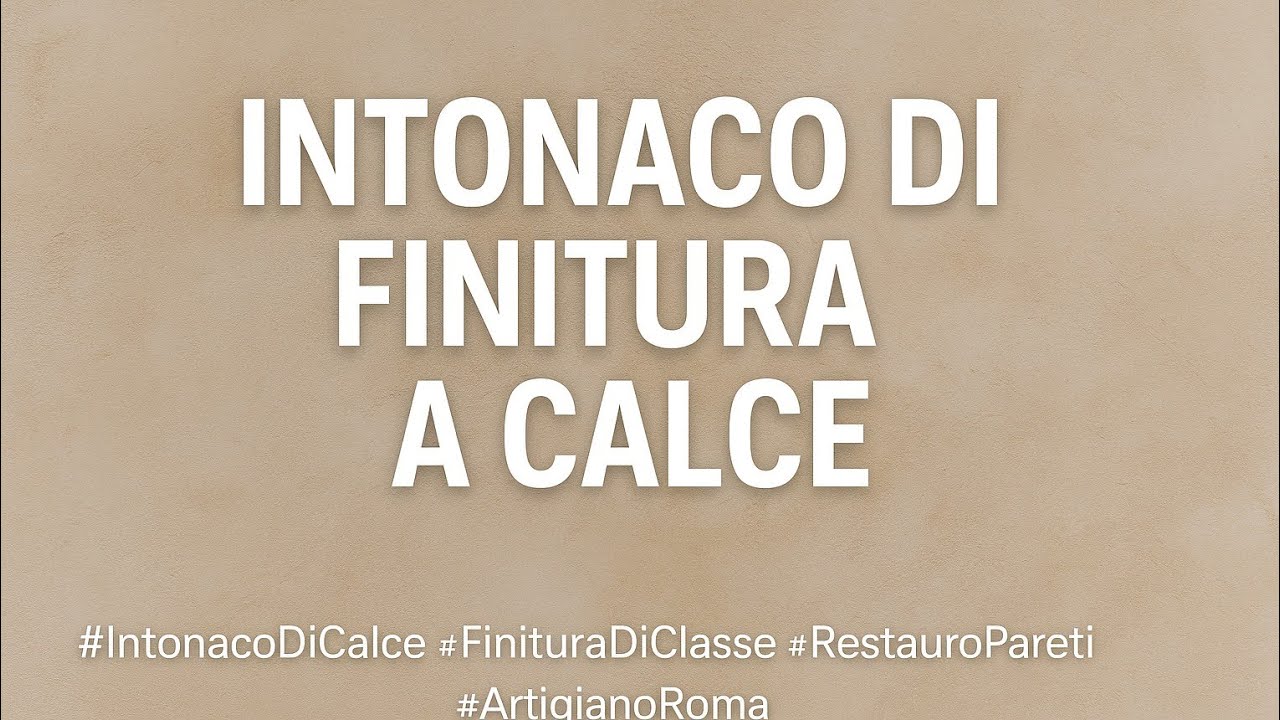 Come applicare un intonaco di finitura a calce: natura, eleganza, traspirabilità.