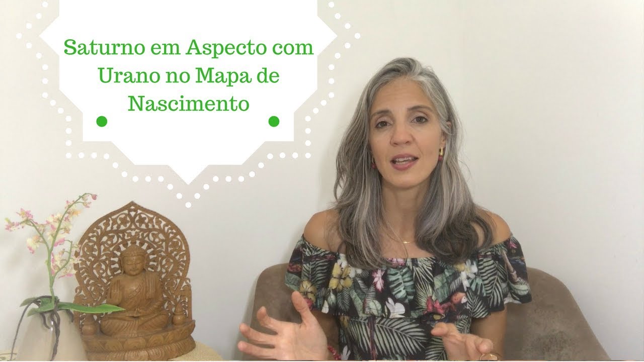 Saturno em aspecto com Urano no Mapa Astrológico