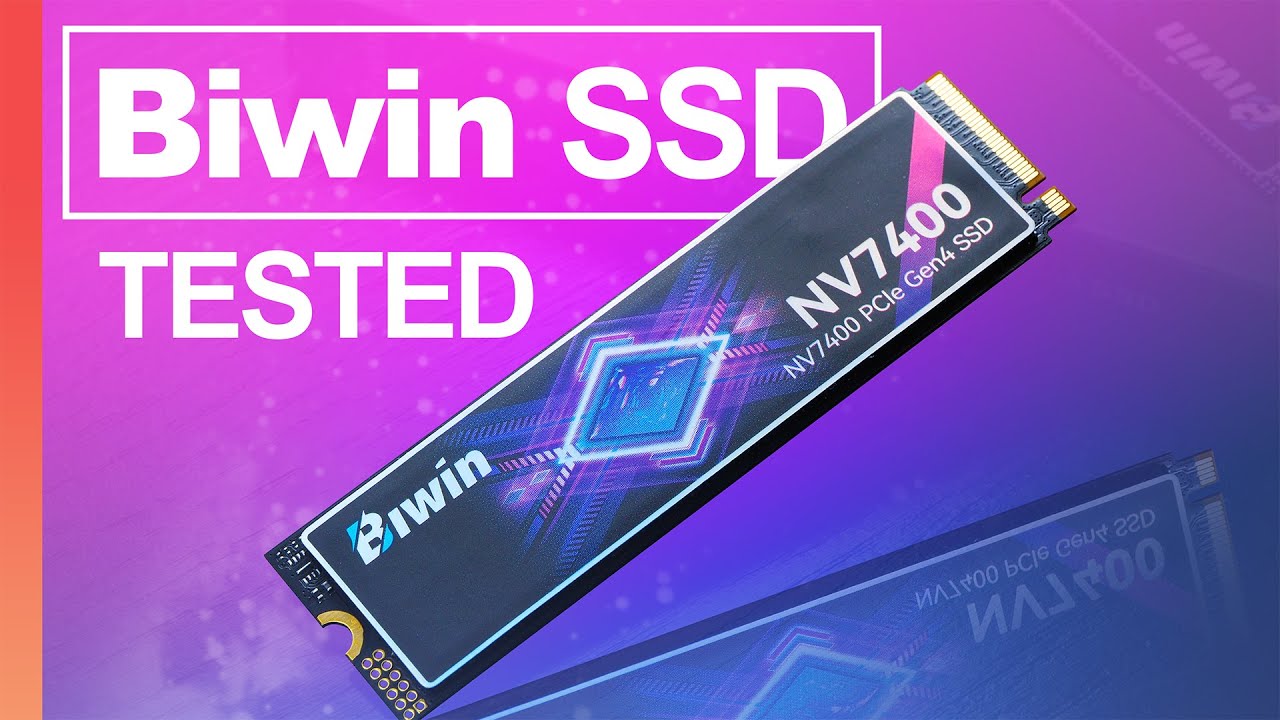 Тестирую свой ПЕРВЫЙ SSD Biwin! — Biwin Black Opal NV7400 2 ТБ