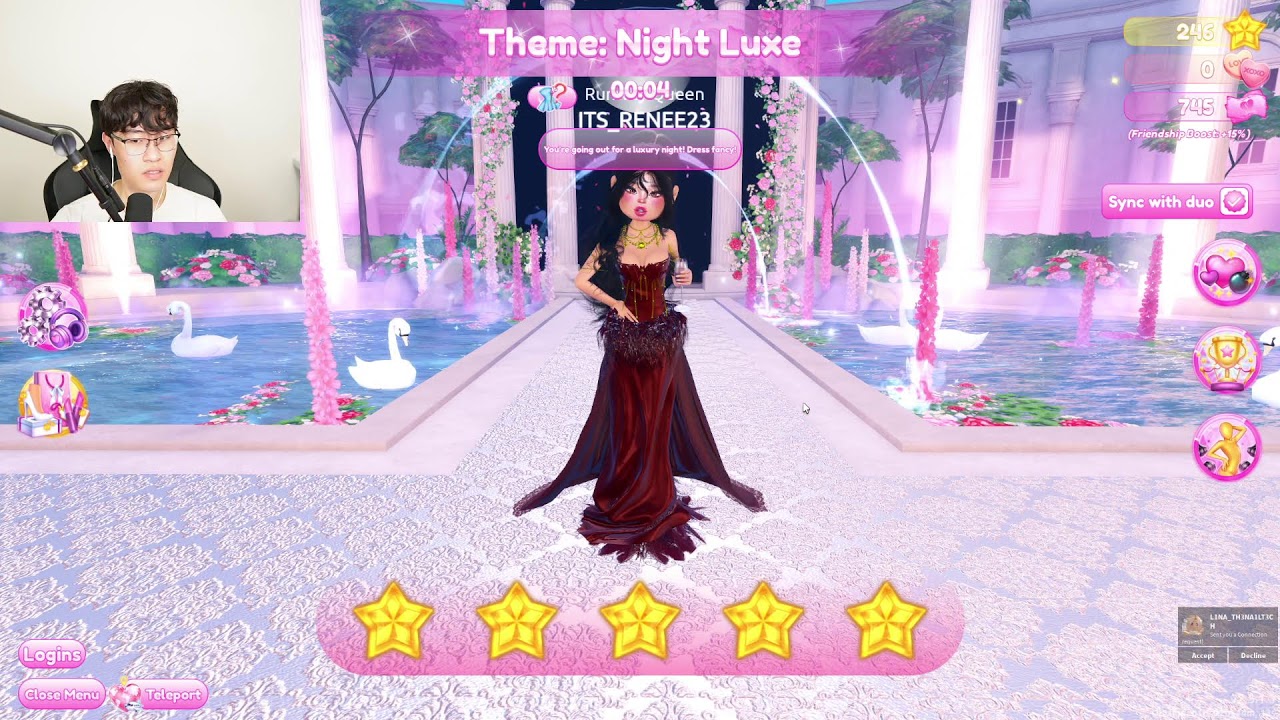 Playing Dress To Impress