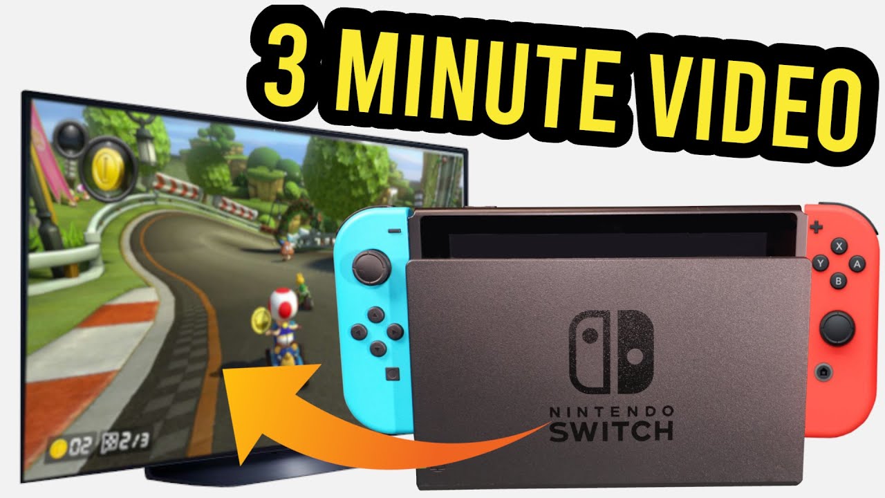 Как подключить Nintendo Switch к телевизору