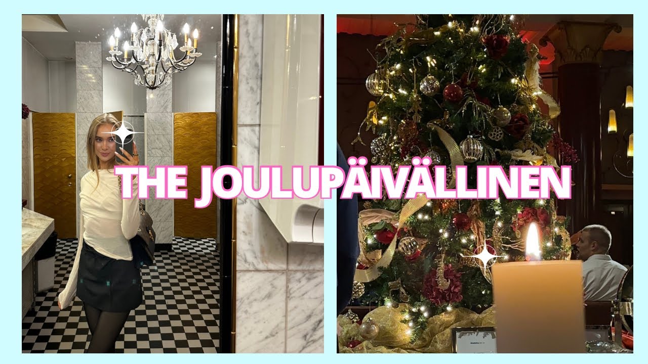 JOULUPÖYTÄ, SILMÄONGELMA JA KIRKON JOULUKALENTERI AJATUKSIA | 2 päivän vlogi