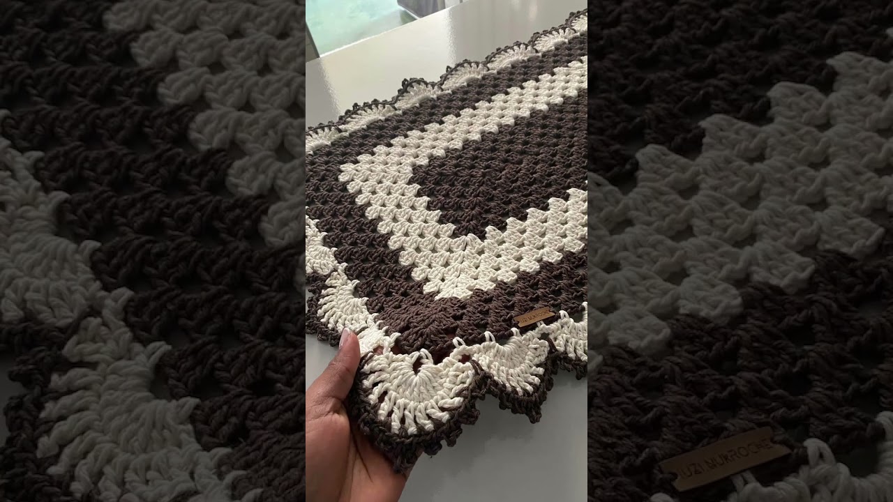 Aula no texto acima ⬆️ jogo de cozinha retangular de croch&ecirc; f&aacute;cil econ&ocirc;mico tapete retangular ￼