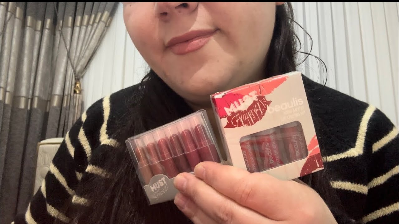 BEAULİS RUJLARINI DENİYORUM 💄#gratis  şıpıdık ağız sesleri eşliğinde 🫶🏻 #türkçeasmr #asmrtürkçe