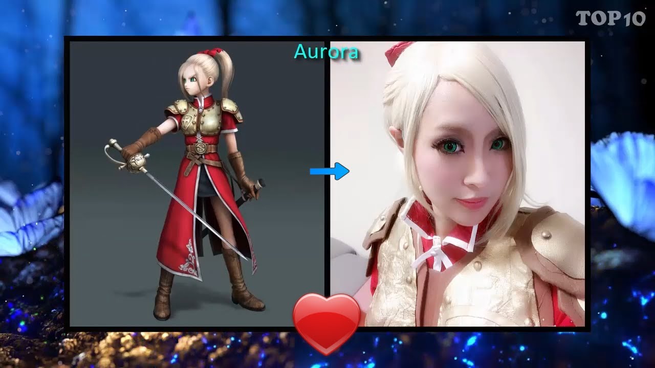 Dragon Quest Heroes Characters in Real Life | TOP 10