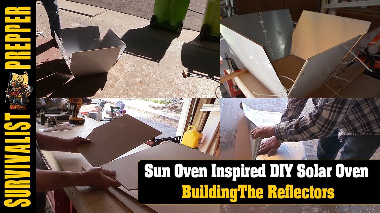 Sun Oven Inspired DIY Solar Oven: The Reflectors