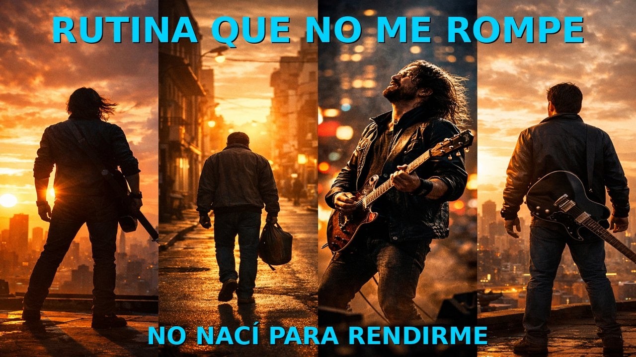 Rutina que Duele (Pero No Me Rinde) – Himno del Trabajador | Rock Motivacional Épico