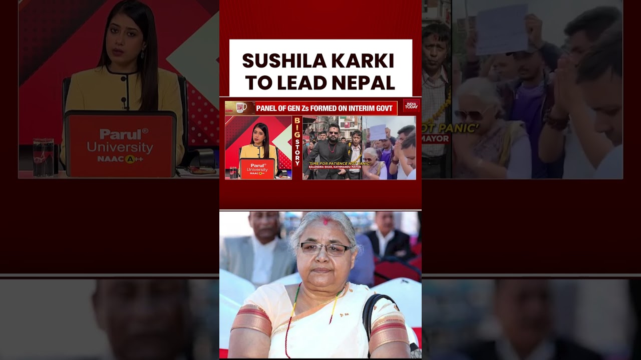 Sushila Karki To Lead Nepal | #nepal #nepalpolitics #sushilakarki #genz #interimgovernment