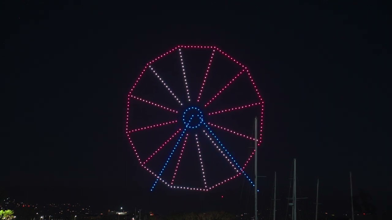 July 4th Drone Show | Redwood City