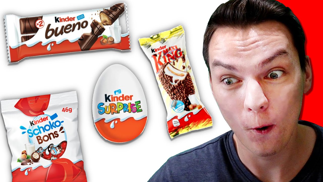 Katera je NAJBOLJŠA Kinder sladkarija?!