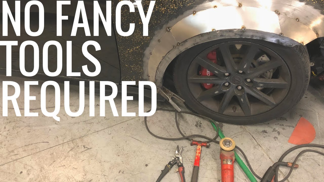 DIY IS250 Widebody with Simple Tools