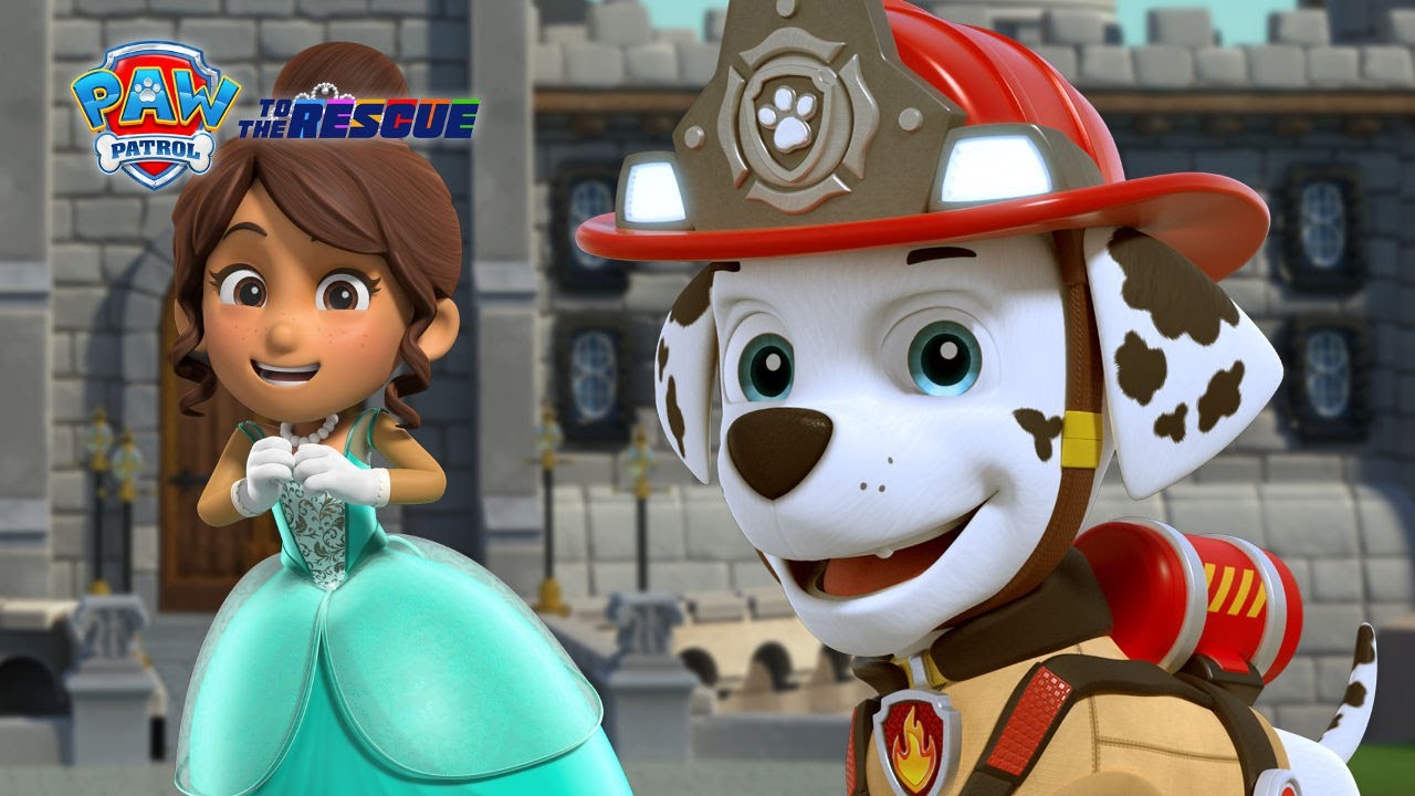 Marshall löscht das Feuer im Schloss | PAW Patrol: Helden Im Alltag | Cartoons für Kinder