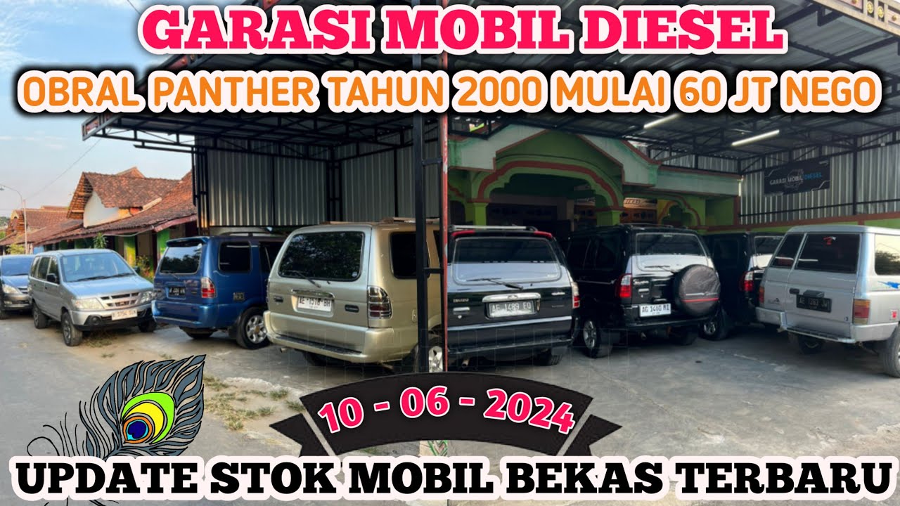 OBRAL PANTHER TAHUN MUDA MULAI 60 JUTA NEGO‼️UPDATE STOK GARASI MOBIL DIESEL PONOROGO