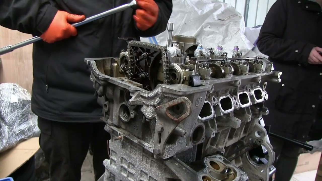 BMW N43 engine dismantle, look see and measure