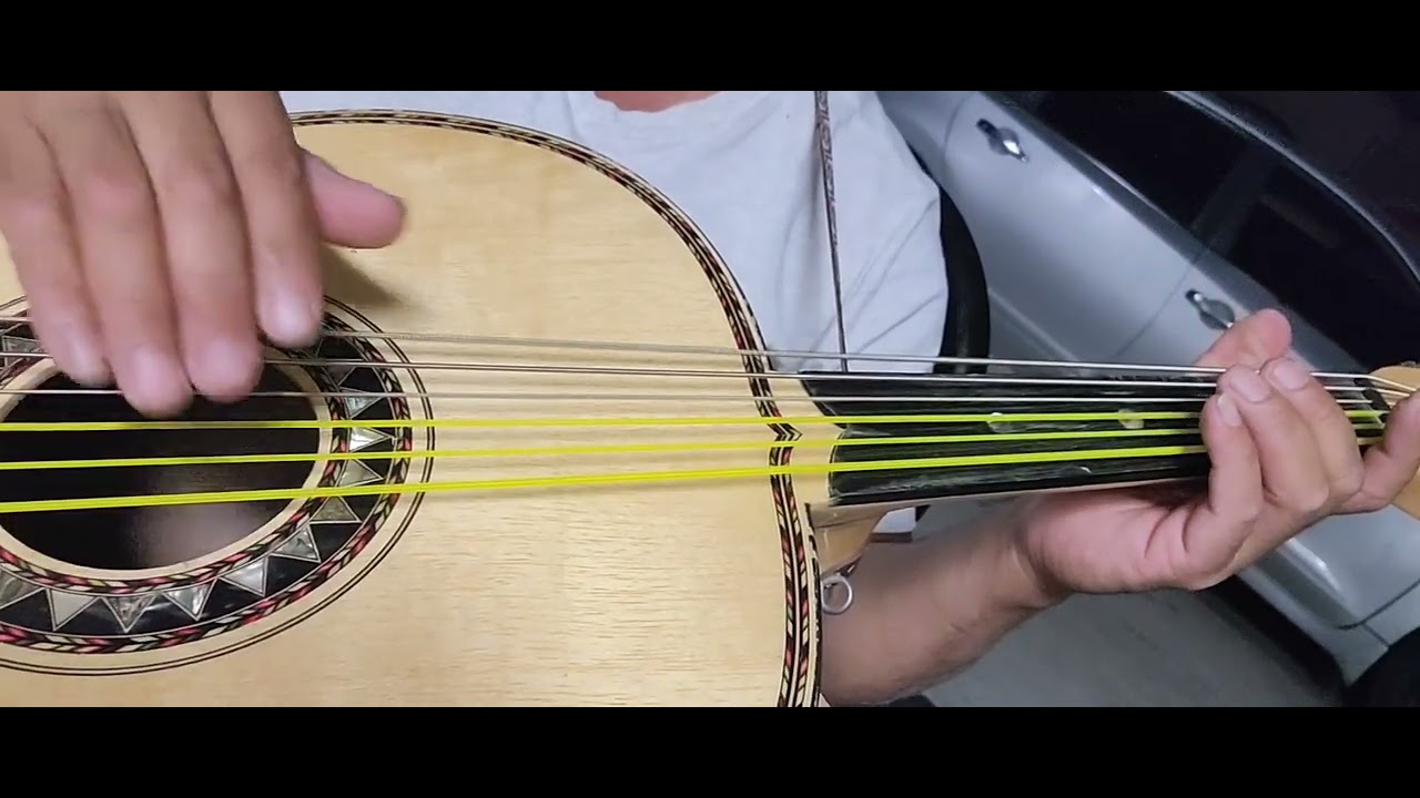 TUTORIAL GUITARRON  LA DERROTA  VICENTE FERNÁNDEZ.