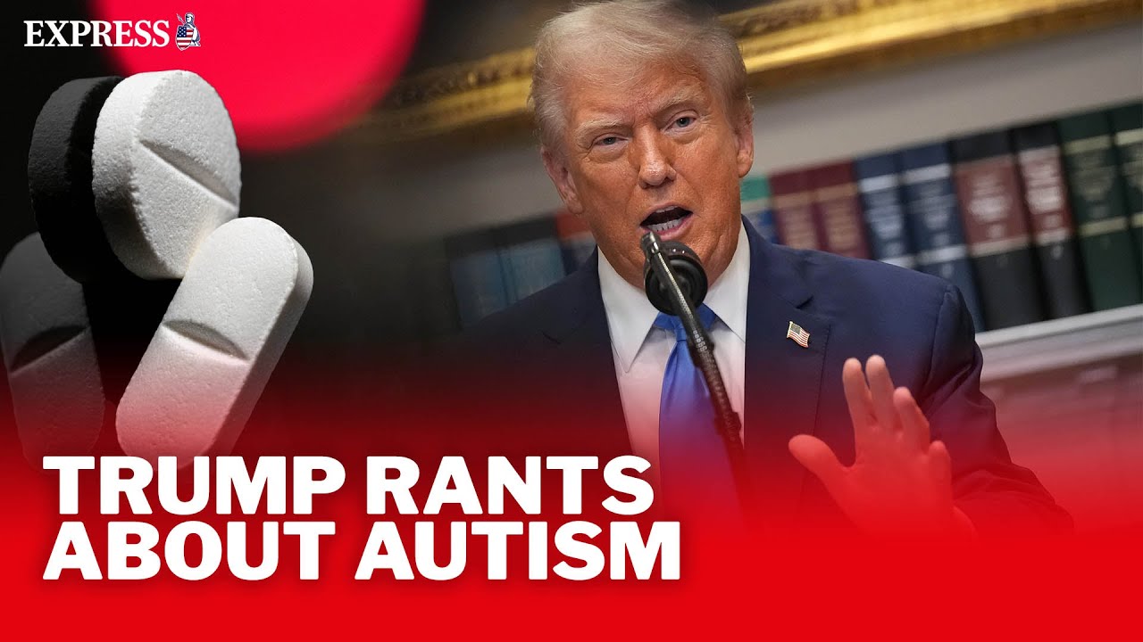 Trump GOES OFF on anti-vaccine and autism tirade during White House rant