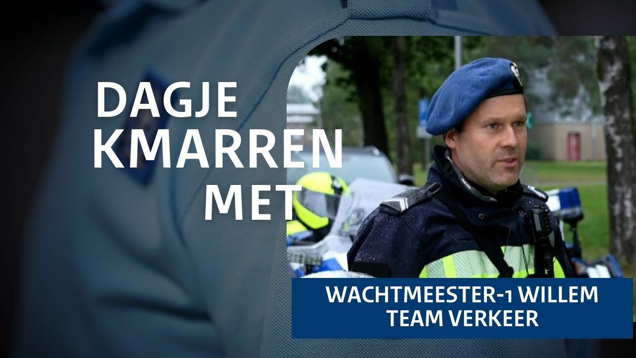 Dagje KMarren met Willem: MOTORRIJDER van team Verkeer