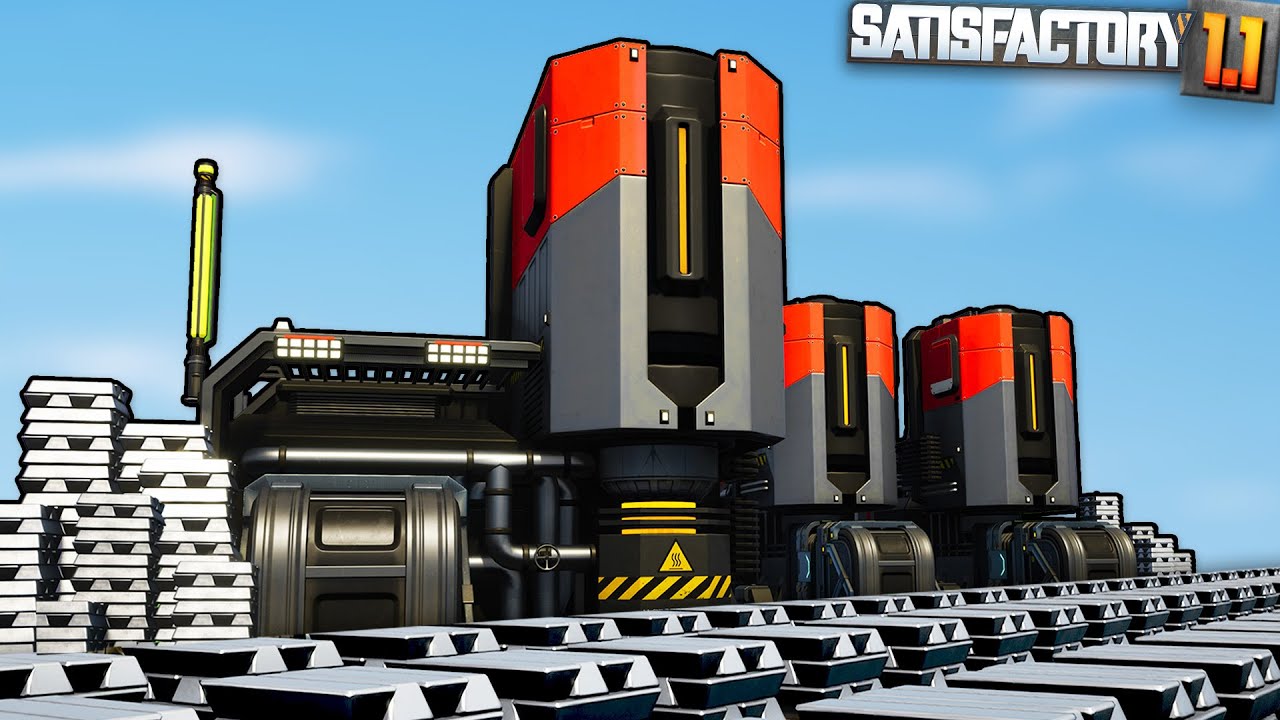 Automating 15,000 Iron Ingots /min is INSANE! - Satisfactory 1.1
