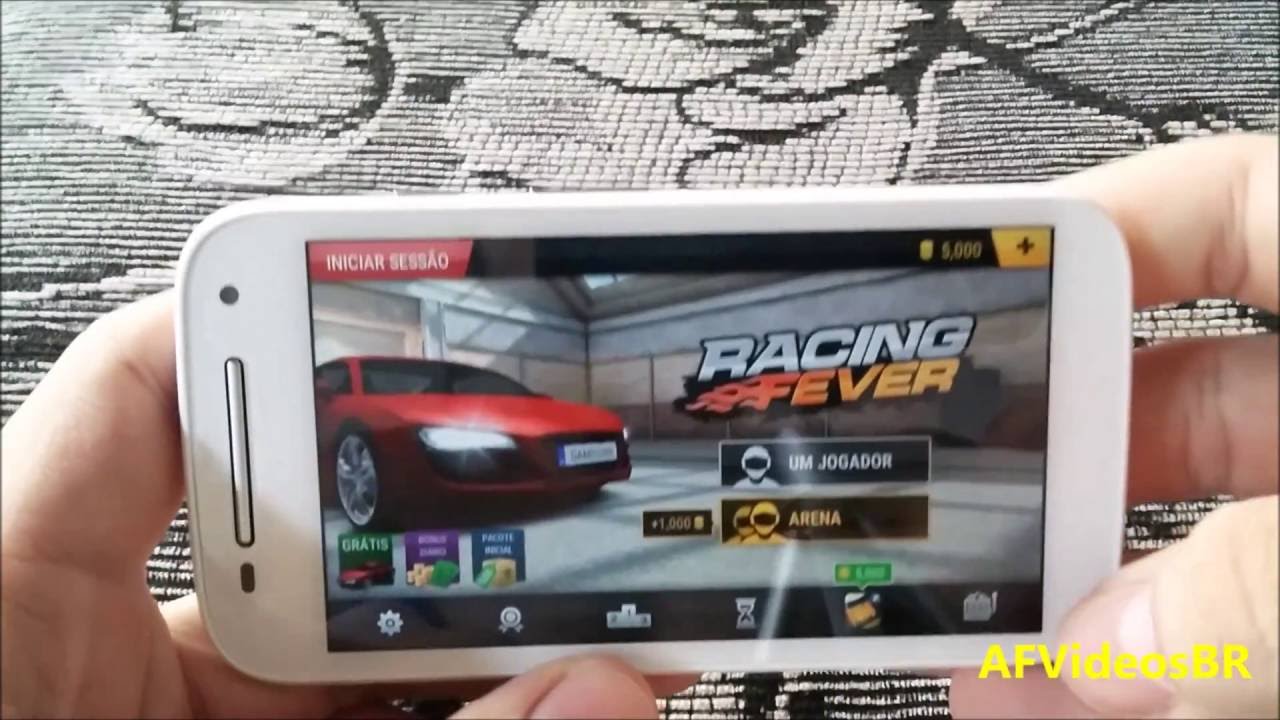 Testando jogos no Motorola Moto E2