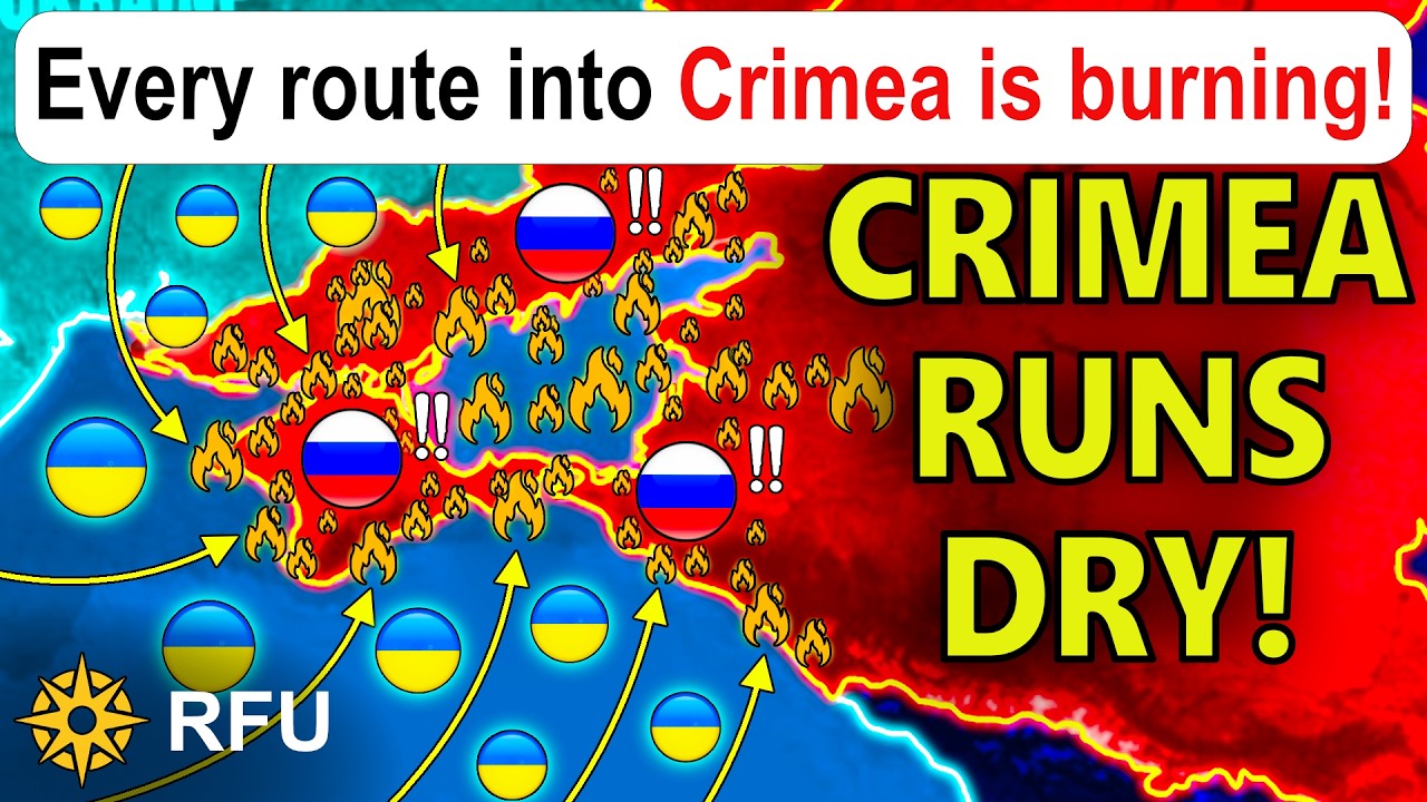 Ukraine starves Crimea of fuel by cutting every Russian supply route