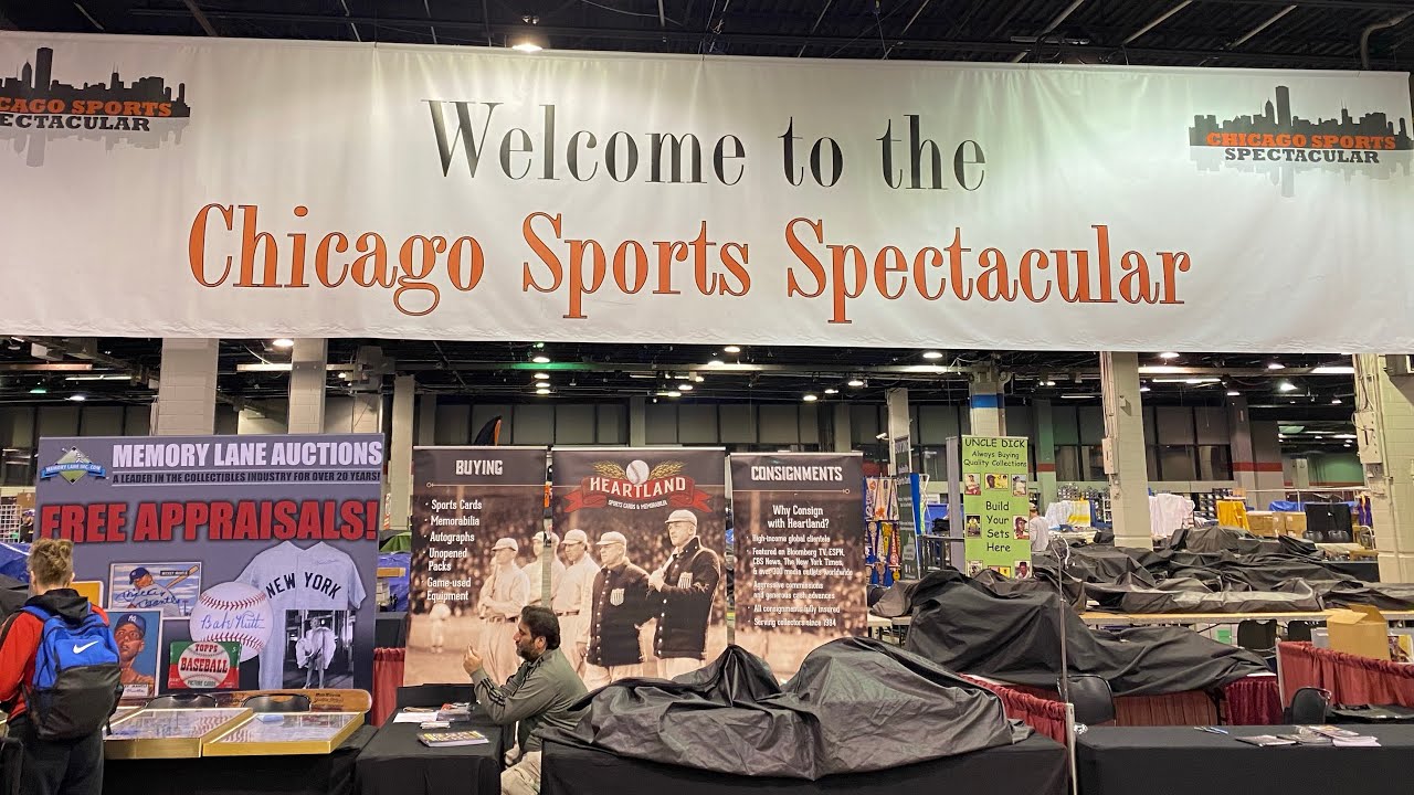CHICAGO SPORTS SPECTACULAR - AN AWESOME SPORTS CARD SHOW AND EXPERIENCE