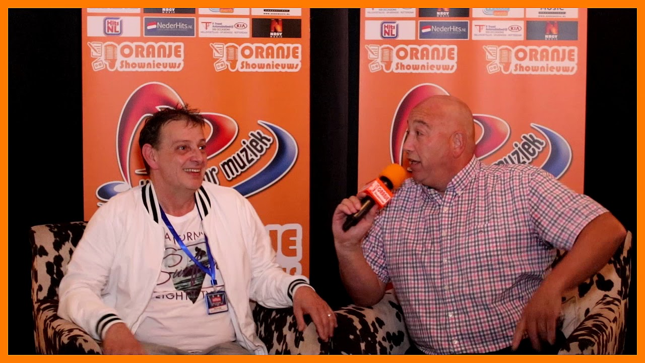 Oranje Shownieuws  in Beeld was te gast bij Denans met Rudie Jansen