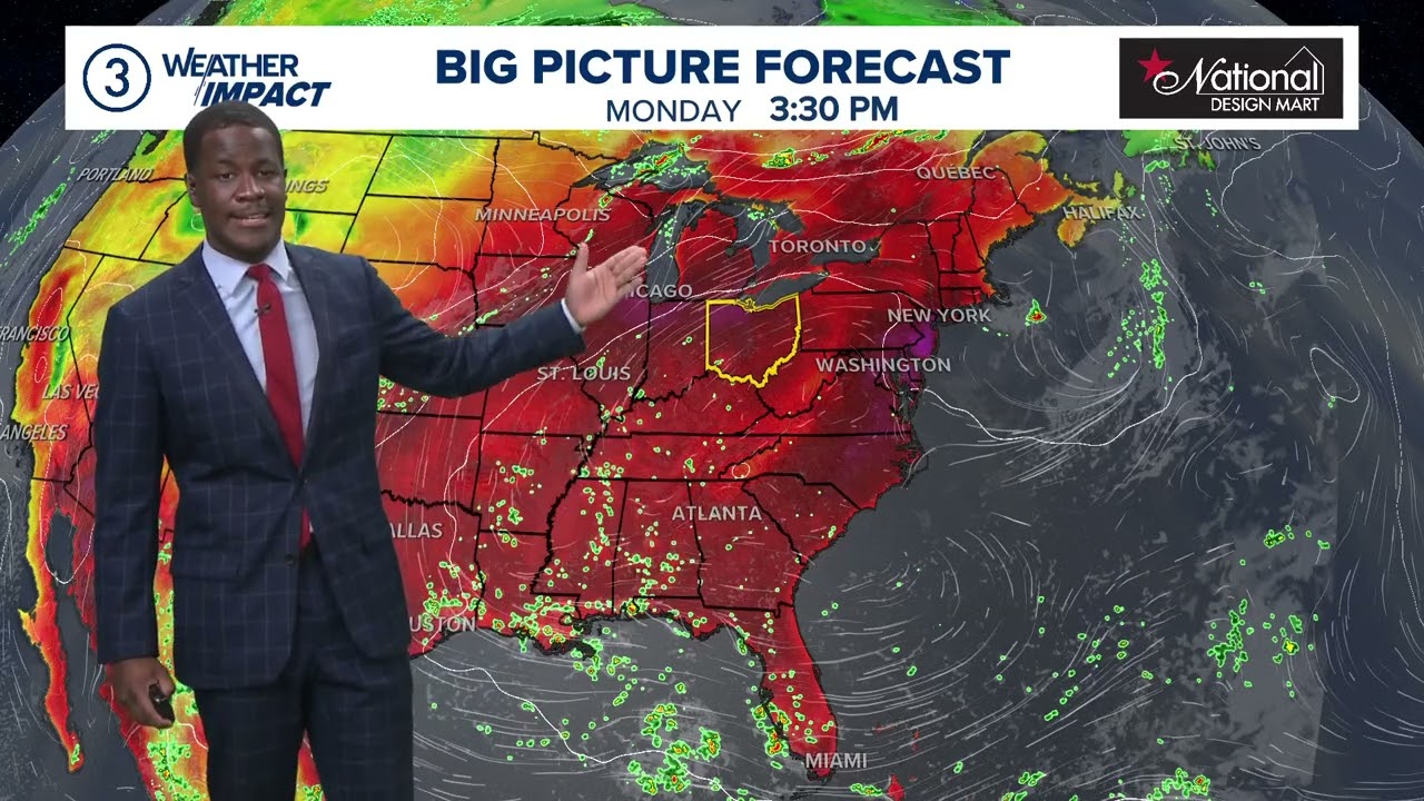 Cleveland area weather forecast: Extreme heat arrives Sunday