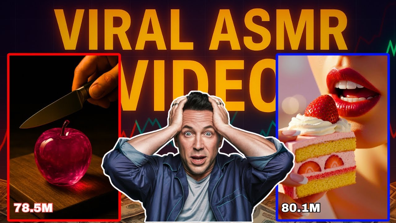 Make ASMR Videos That Go Viral with Free AI Tools | Glass Fruit + Cake Edition