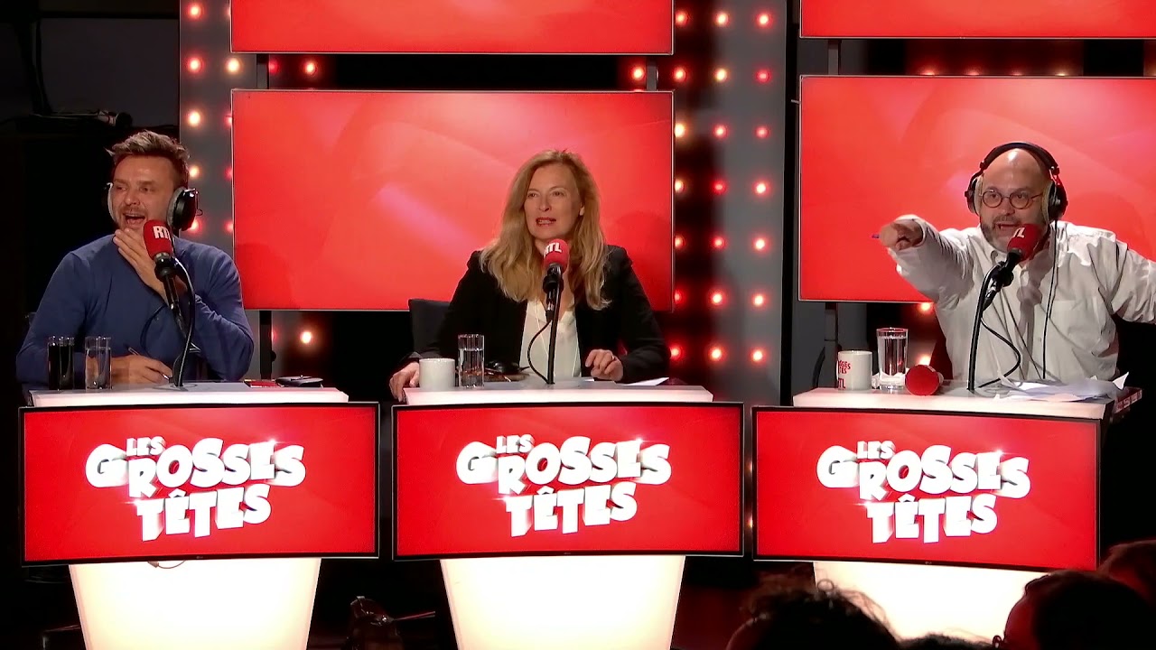 Yoann Riou tient des statistiques sur la présence des Grosses Têtes