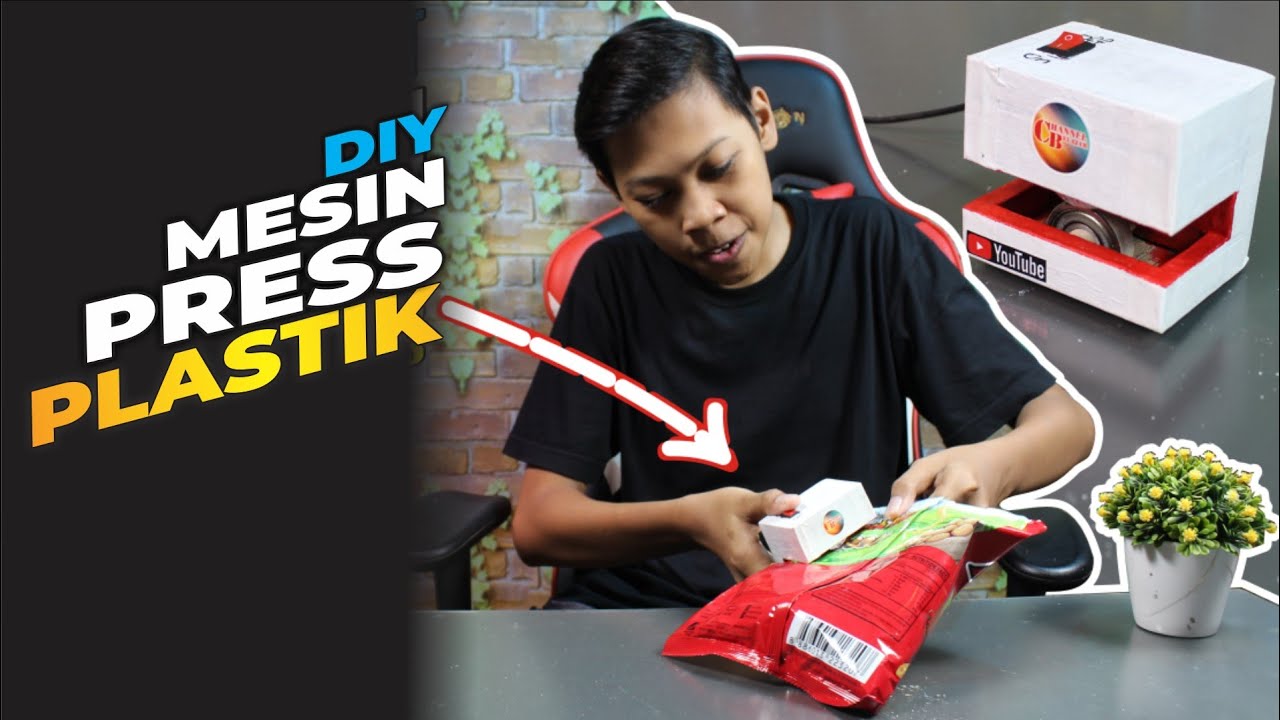 Buat Mesin Press Plastik Dari Kardus Bekas