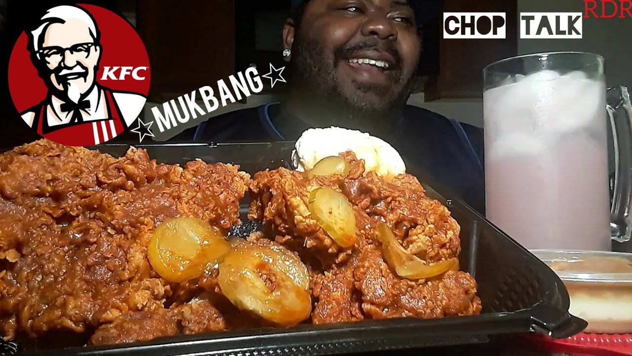 ☆☆KFC Mukbang☆☆(Chop Talk) [Шоу еды]