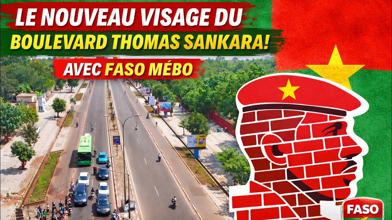 Faso Mêbo 🇧🇫 transforme le boulevard Thomas SANKARA .