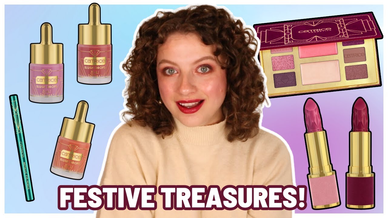 CATRICE FESTIVE TREASURES ПРАЗДНИК 2024 / СВОТЧИ + ПЕРВОЕ ВПЕЧАТЛЕНИЕ!
