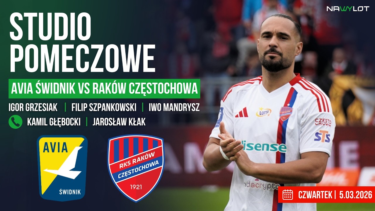 AVIA ŚWIDNIK VS RAK&Oacute;W CZĘSTOCHOWA | STUDIO PO MECZU | 📞: Kamil Głębocki | Jarosław Kłak